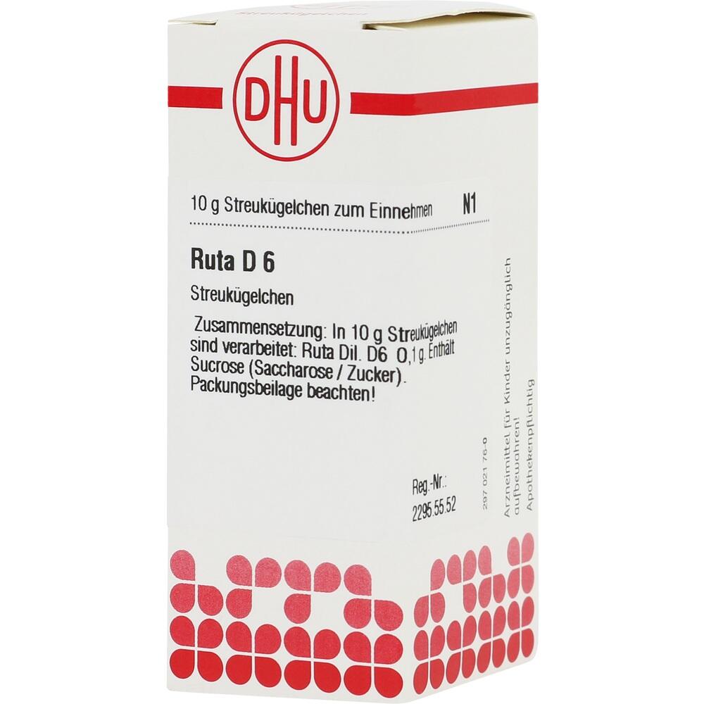RUTA D 6 Globuli 10 g Globuli
