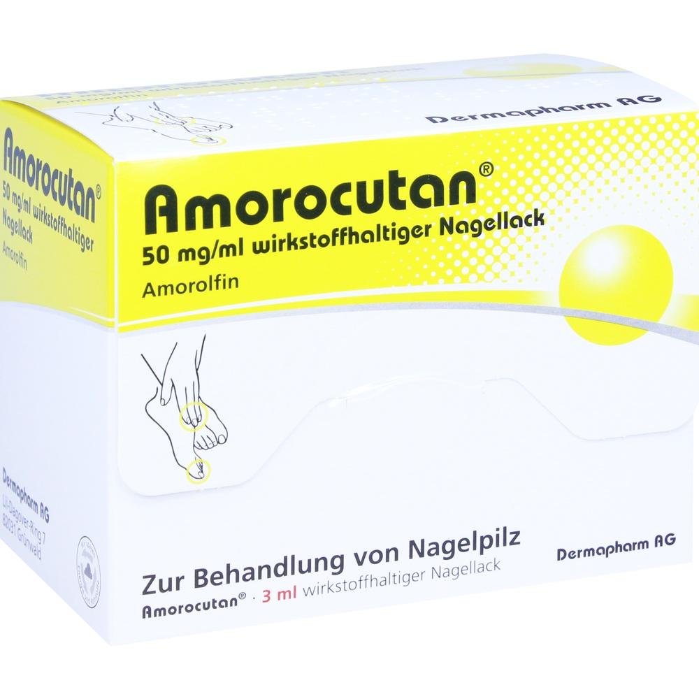 Amorocutan 50mg/ml 3 ml Wirkstoffhaltiger Nagellack