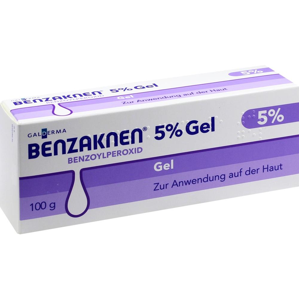 Benzaknen 5% 100 g Gel