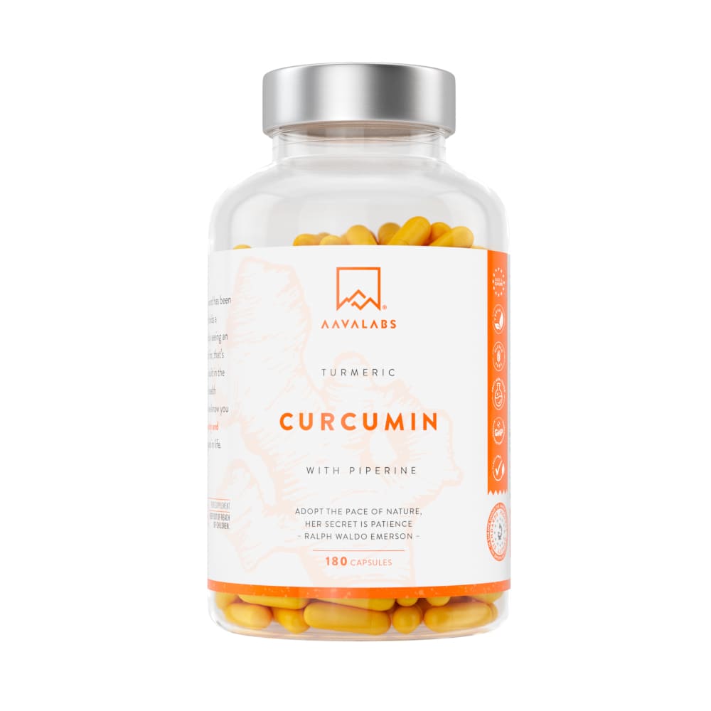 AAVALABS TURMERIC CURCUMIN 180 St Kapseln