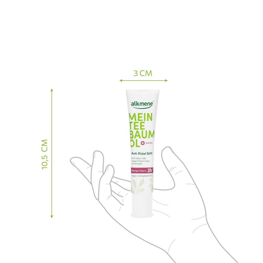 alkmene MEIN TEE BAUM ÖL Anti-Pickel Stift 15 ml Tupfer