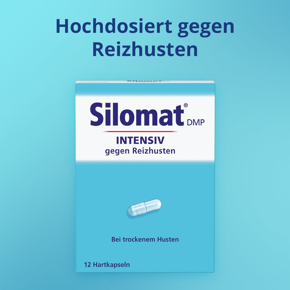 Silomat DMP INTENSIV gegen Reizhusten 12 St Hartkapseln
