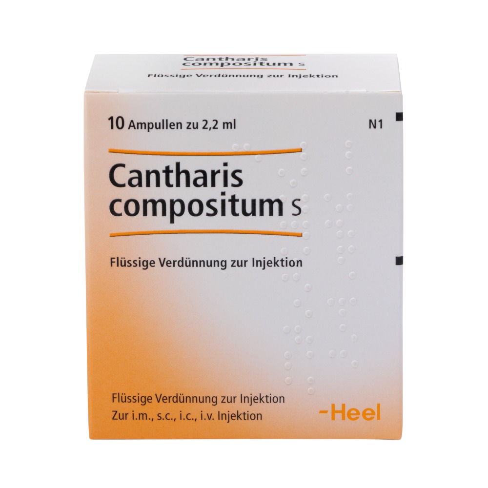 CANTHARIS COMPOSITUM S Ampullen 10 St Ampullen