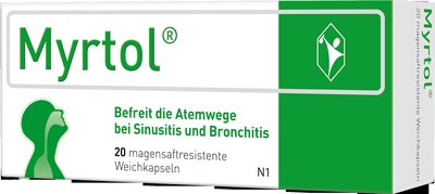 Myrtol der pflanzliche Schleimlöser für Kinder ab 6 Jahren 20 St. 20er 20 St Magensaftresistente Weichkapseln