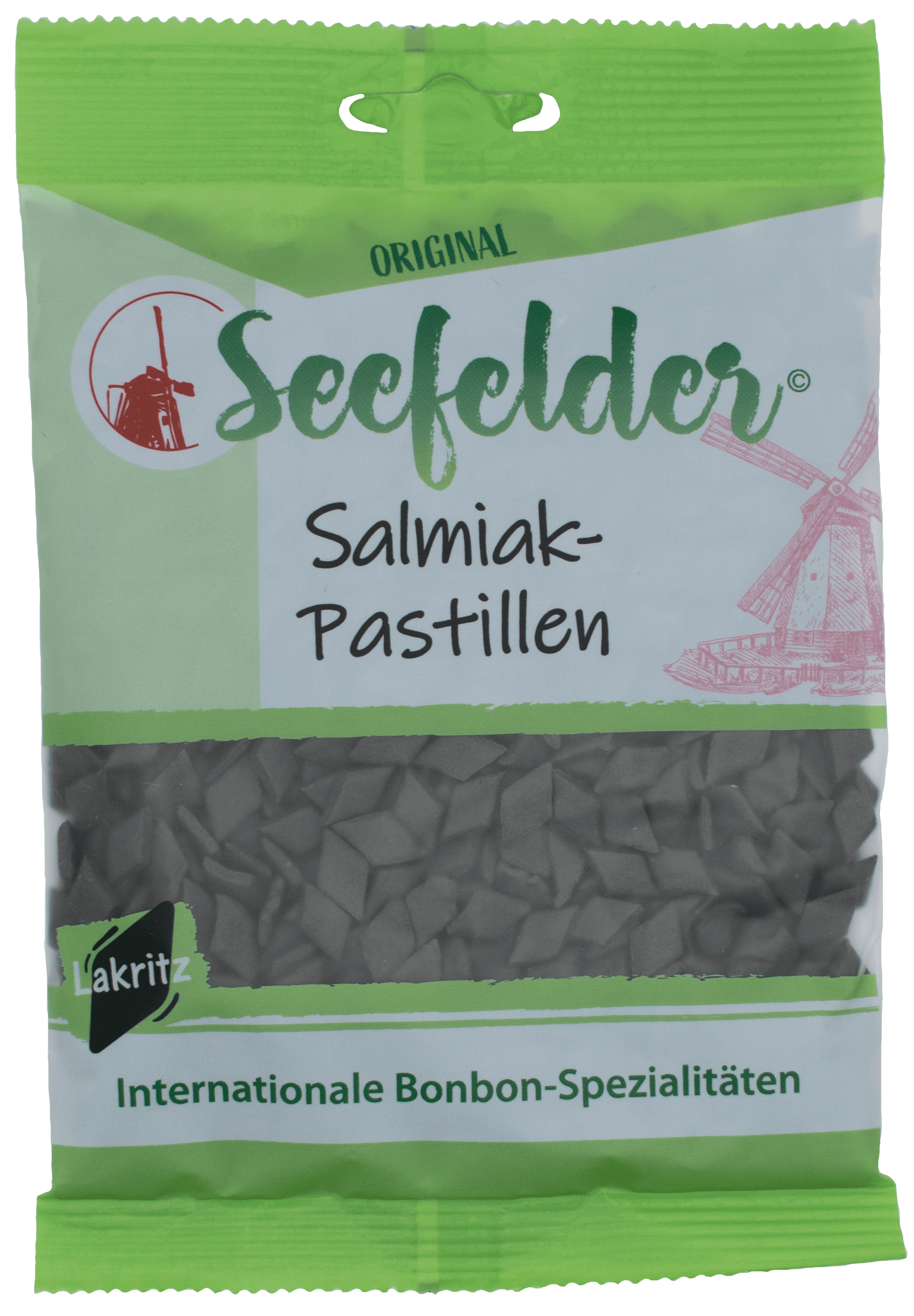 SEEFELDER Salmiak Pastillen KDA 100 g Pastillen