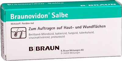 BRAUNOVIDON Salbe 100 g Salbe