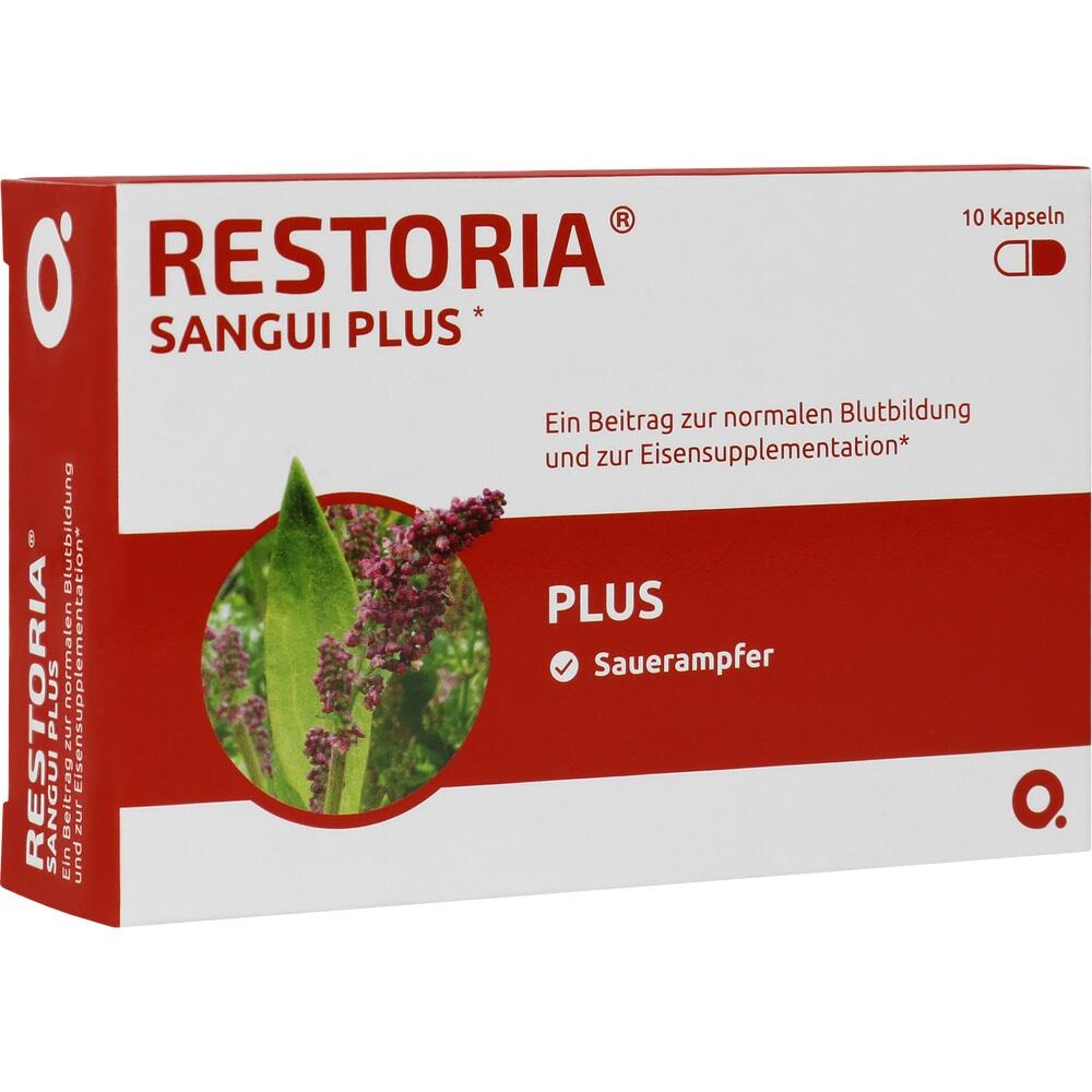 RESTORIA SANGUI PLUS 10 St Kapseln