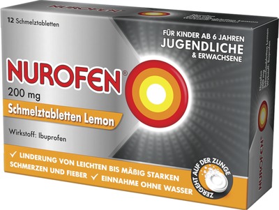 NUROFEN Lemon  12 St Schmelztabletten