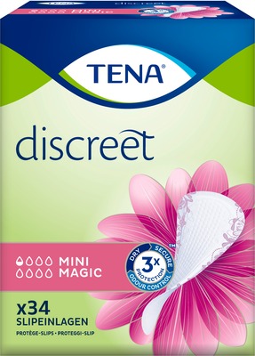 TENA Discreet Mini Magic Inkontinenz Slipeinlagen 34 St