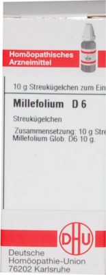 MILLEFOLIUM D 6 Globuli 10 g Globuli