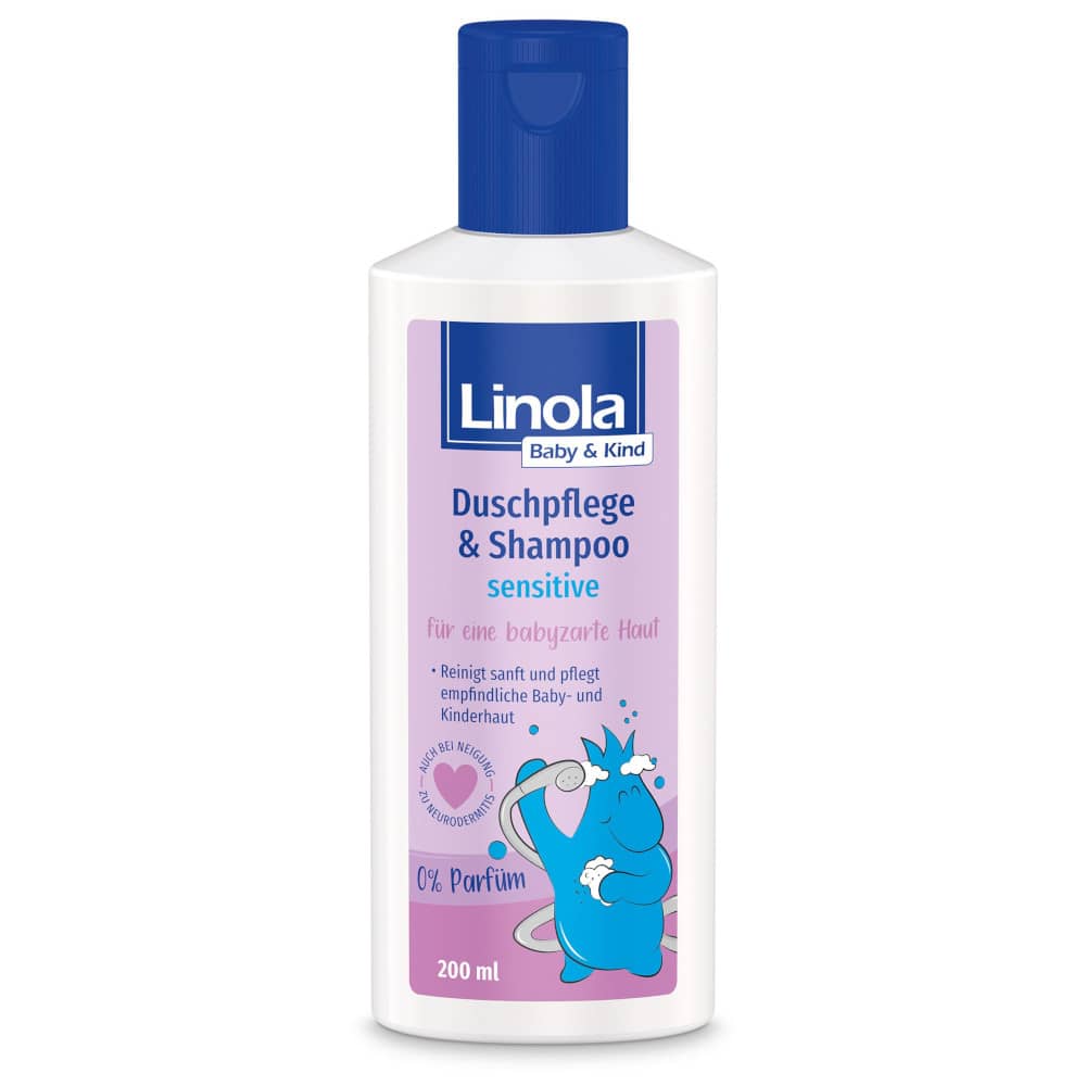 Linola Baby & Kind Duschpflege & Shampoo sensitive 200 ml Duschgel