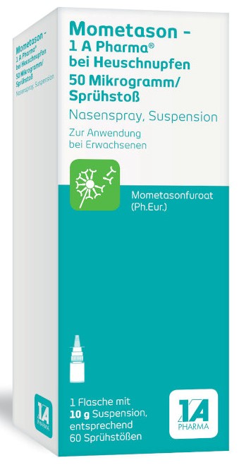 Mometason - 1A Pharma 10 g Nasenspray