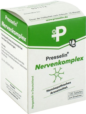 PRESSELIN Nervenkomplex Tabletten 100 St Tabletten