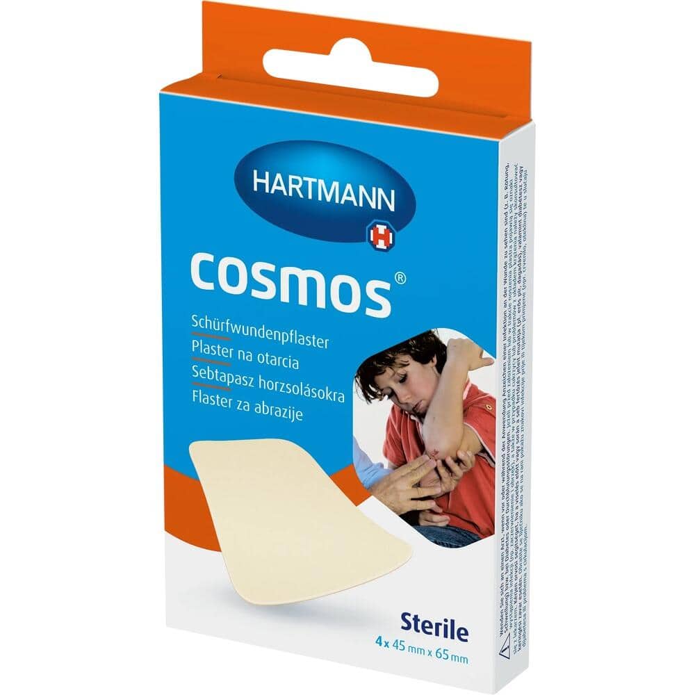 HARTMANN cosmos Schürfwundenpflaster 4 St Pflaster