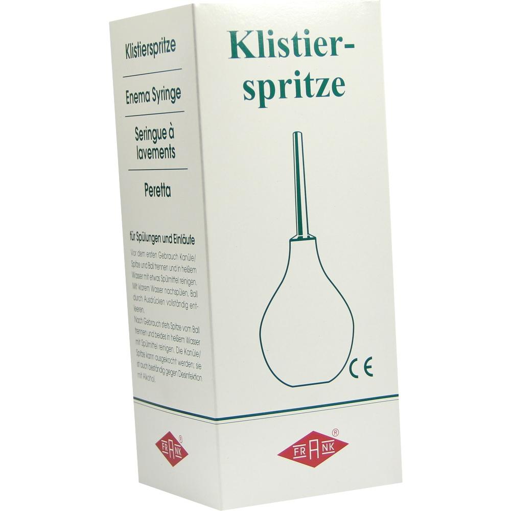 KLISTIERSPRITZE Gr.7 birnf.m.Kan.260 g 1 St Spritzen