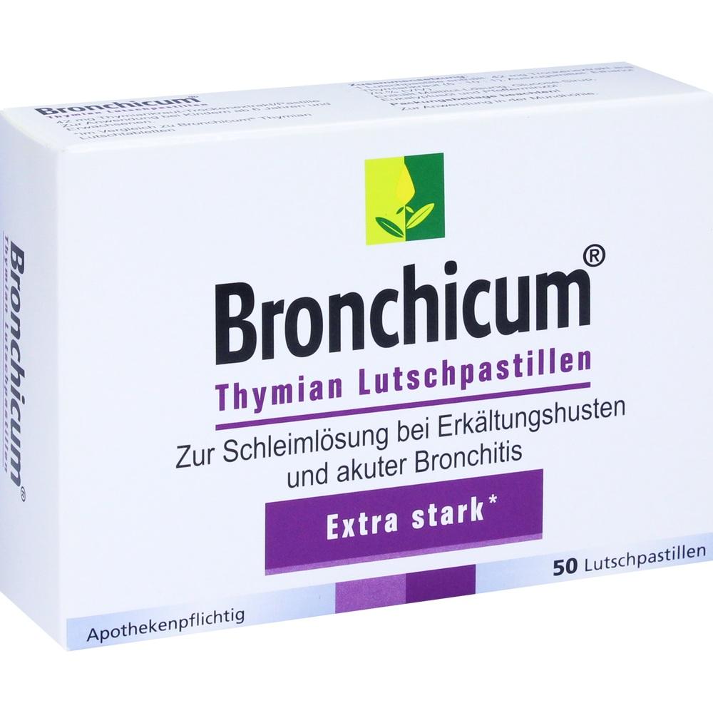 Bronchicum Thymian Lutschpastillen 50 St Lutschpastillen