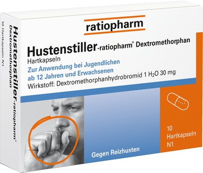 Hustenstiller-ratiopharm Dextromethorphan 10 St Kapseln