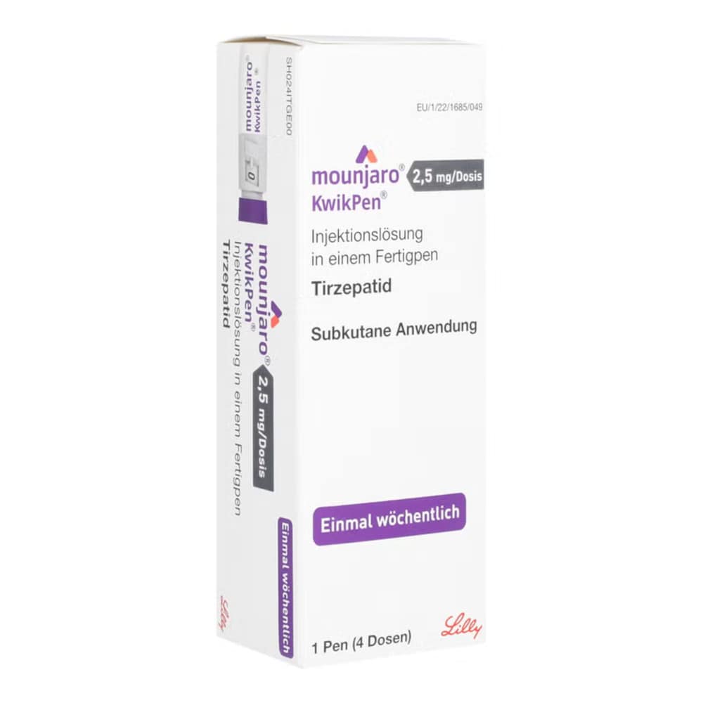 Mounjaro 2,5 mg/Dosis KwikPen 1 St Injektionslösung
