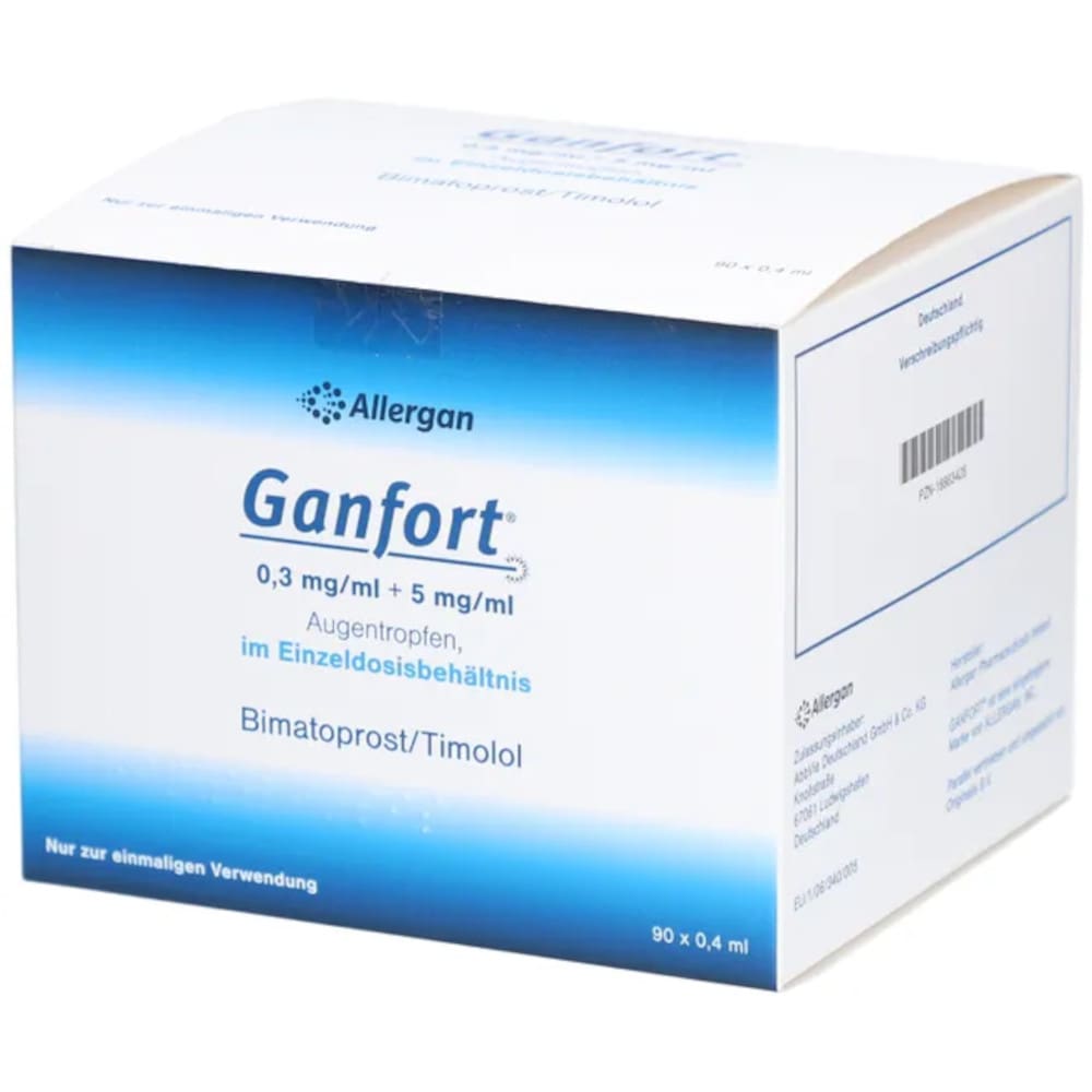 Allergan Ganfort 0,2 mg/ml + 5 mg/ml 90X0.4 ml Augentropfen