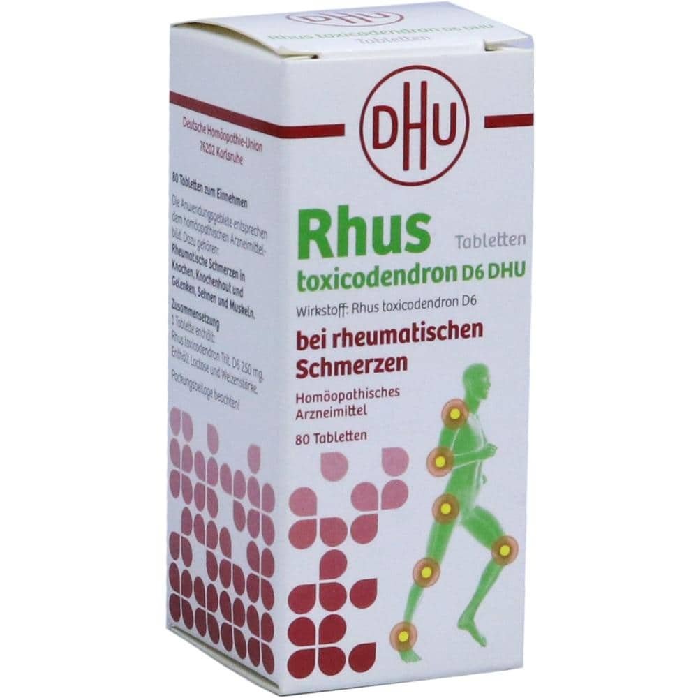 Rhus Toxicodendron D 6  80 St Tabletten