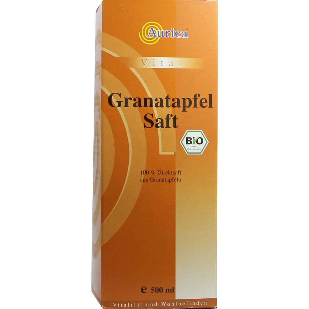 GRANATAPFEL 100% Direktsaft Bio 500 ml Saft