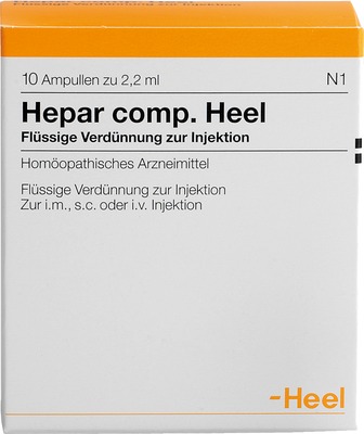 HEPAR COMP.Heel Ampullen 10 St Ampullen