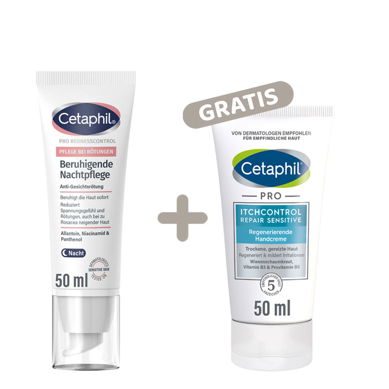Cetaphil PRO REDNESS CONTROL Beruhigende Nachtpflege 50 ml Nachtcreme