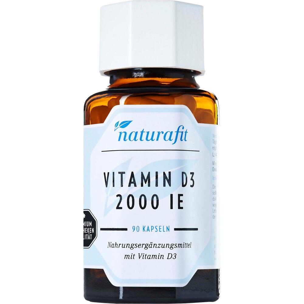 naturafit Vitamin D3 2.000 I.E. 90 St Kapseln