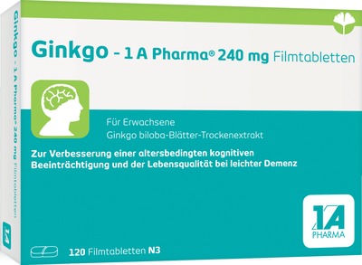 Ginkgo 1A Pharma 240mg  120 St Filmtabletten
