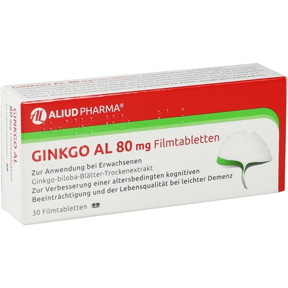 Ginkgo AL 80mg 30 St Filmtabletten