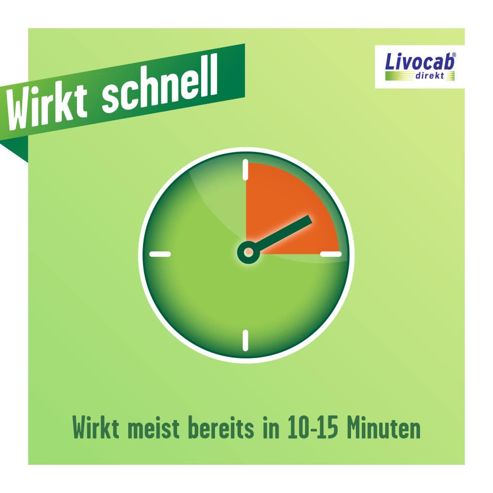 Livocab direkt Augentropfen bei Heuschnupfen und anderen Allergien