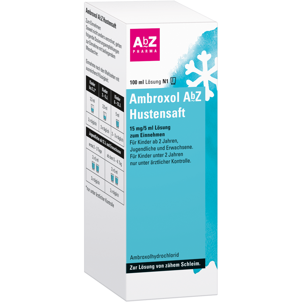 Ambroxol AbZ Hustensaft 100 ml Lösung zum Einnehmen