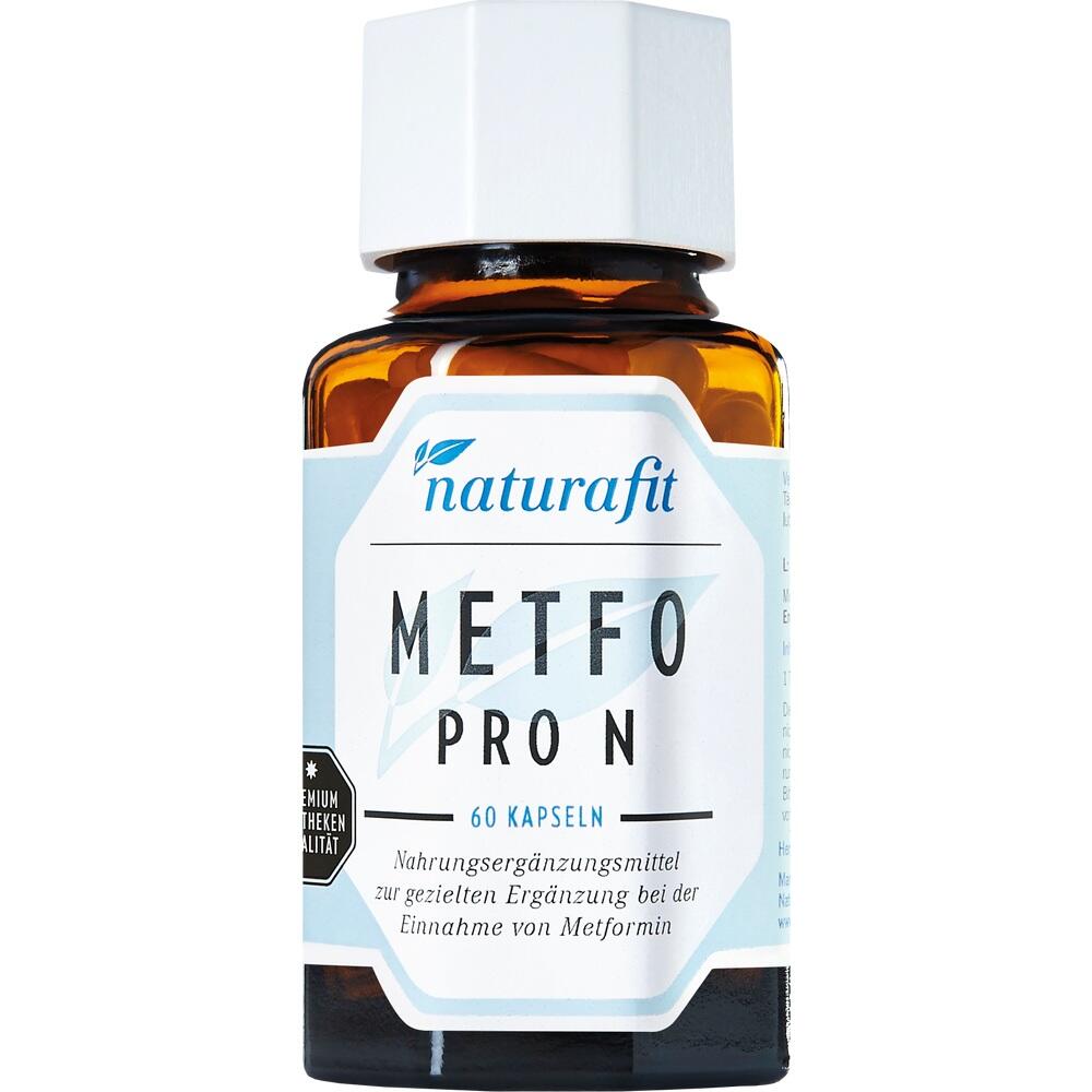 naturafit METFO PRO N 60 St Kapseln