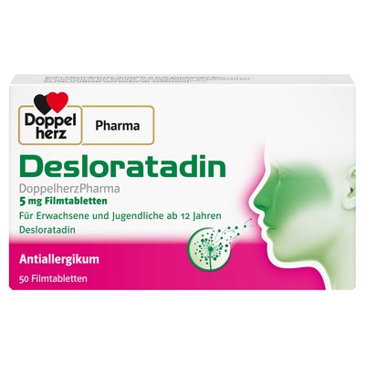 Doppelherz Pharma Desloratadin 5mg 50 St Filmtabletten