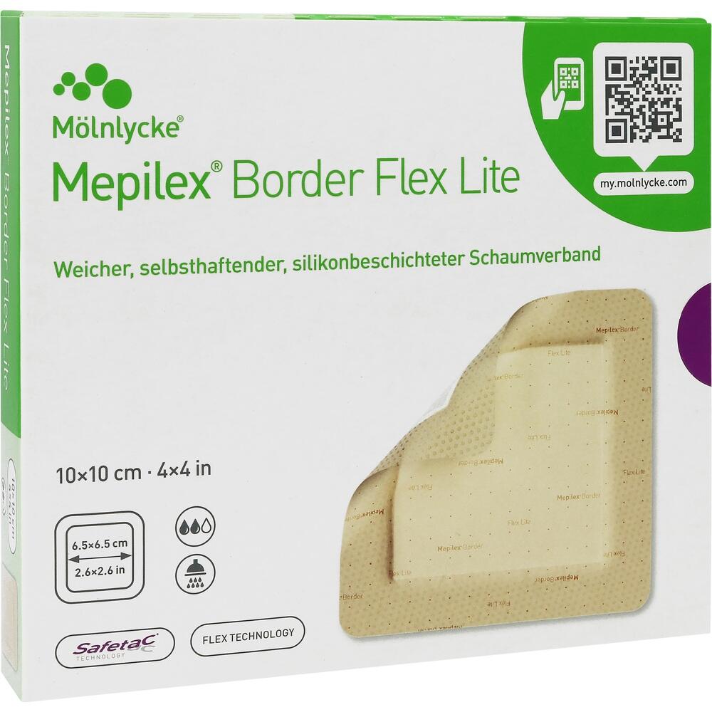 Mepilex Border Flex Lite 10 x 10 cm 5 St Verband
