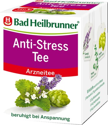 Bad Heilbrunner Anti-Stress Tee 8X1.75 g Filterbeutel