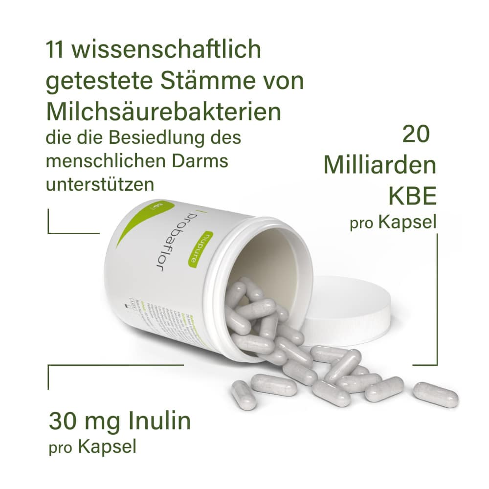 nupure probaflor 60 St Kapseln magensaftresistent