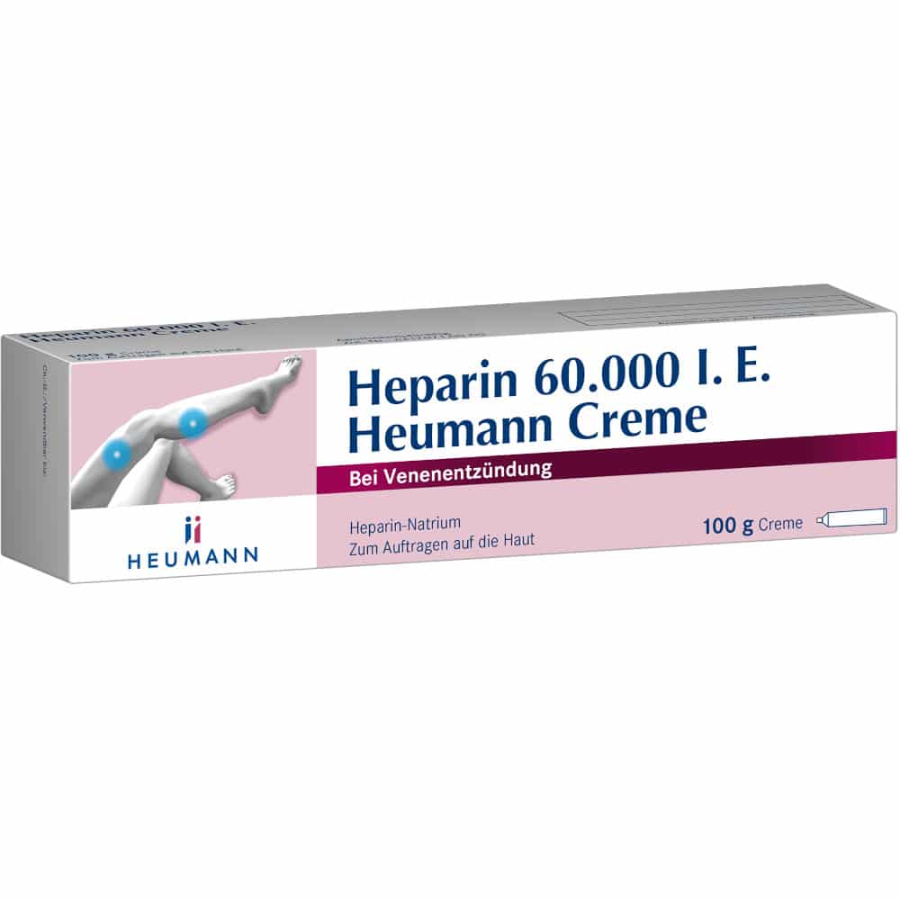 Heparin 60.000 I.E. Heumann 100 g Creme