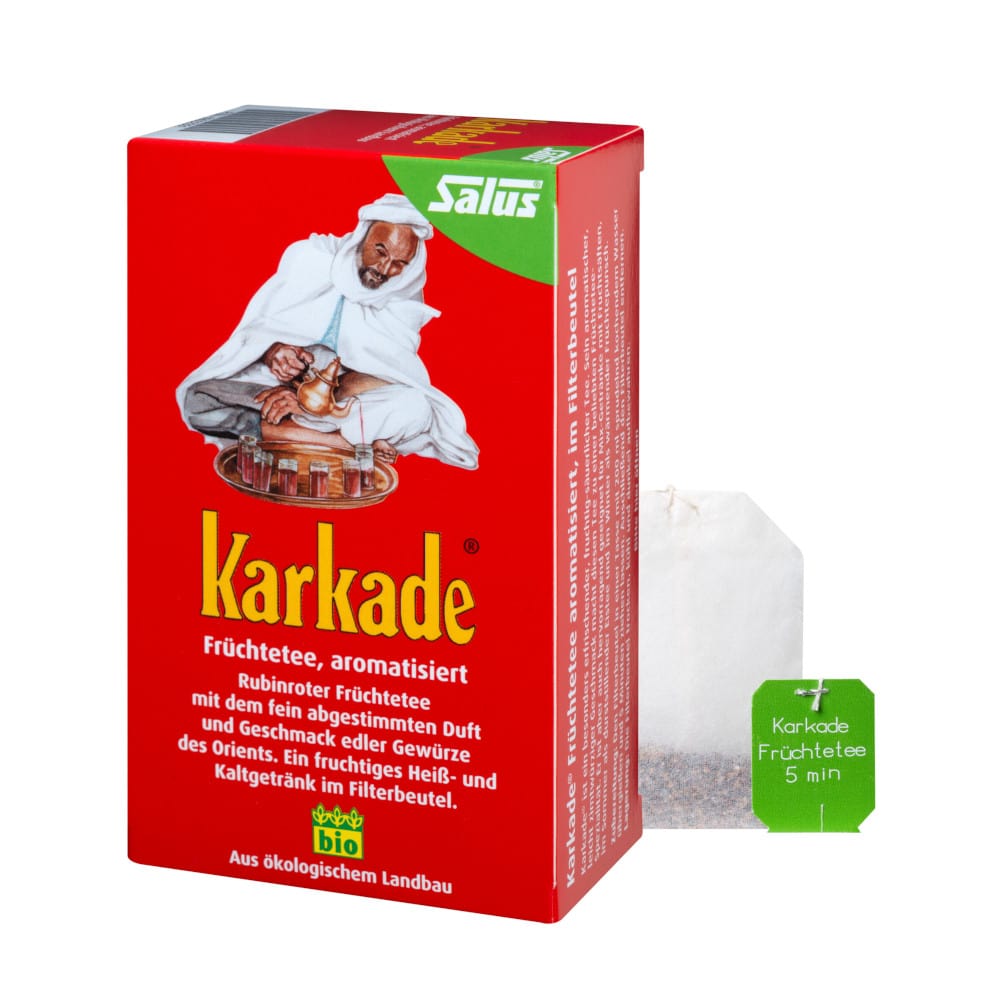 Salus Karkade Früchtetee aromatisiert 15 St Filterbeutel
