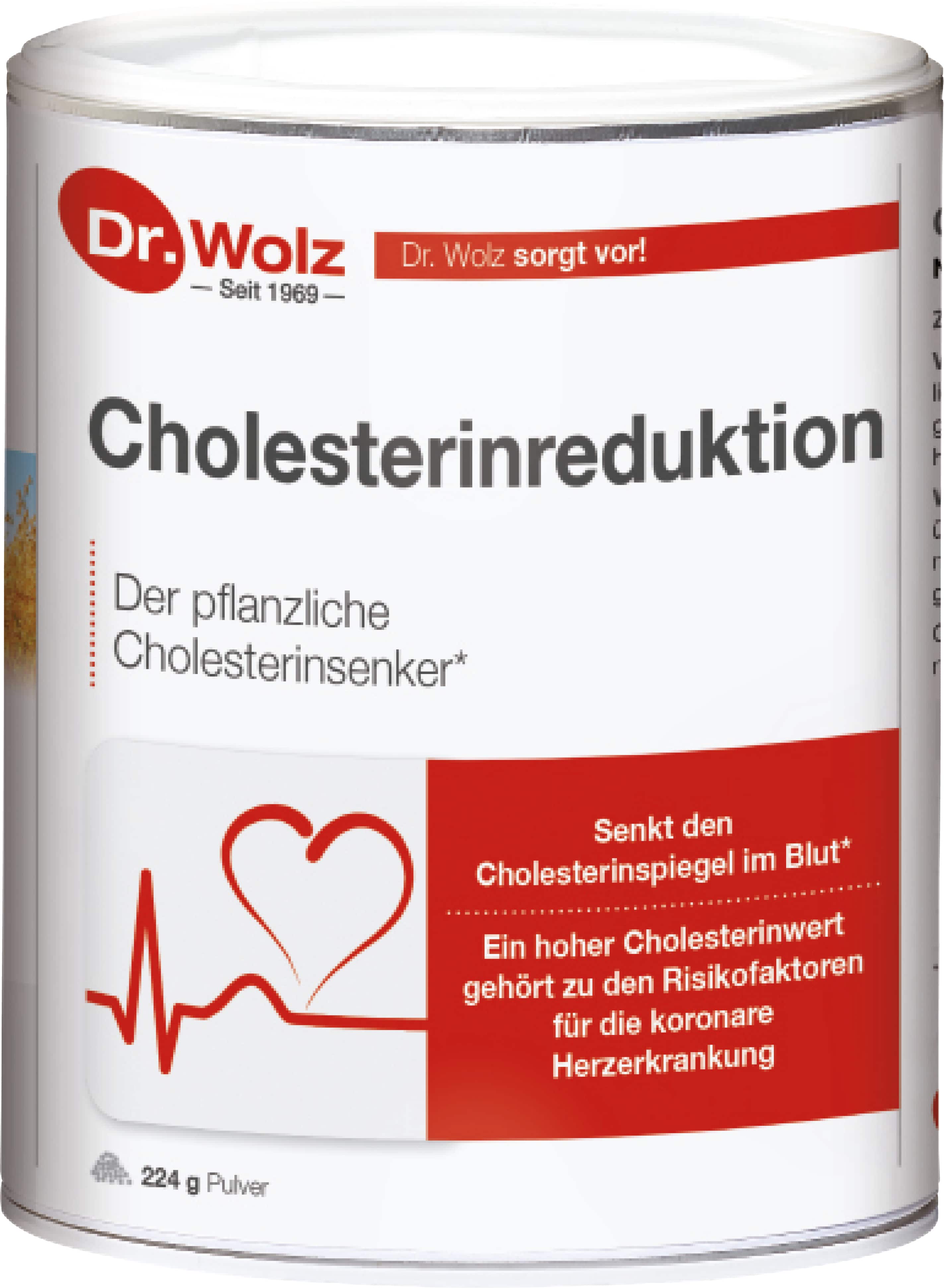 Dr. Wolz Cholesterinreduktion 224 g Pulver