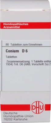 CONIUM D 6 Tabletten 80 St Tabletten