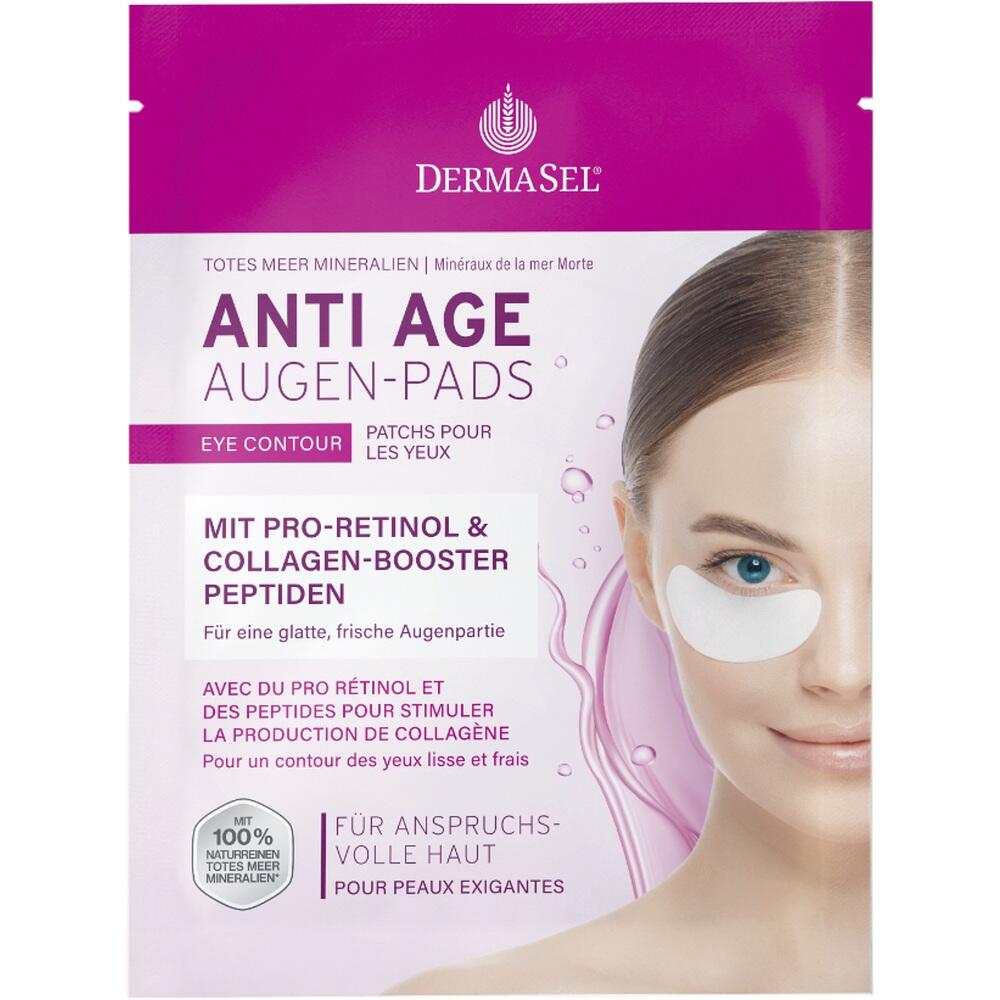 DERMASEL ANTI AGE AUGEN-PADS 1 Packung