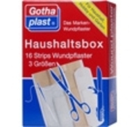 GOTHAPLAST Haushaltsbox Strips 16 St Pflaster