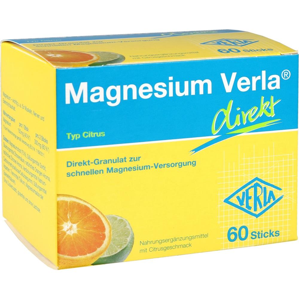 Magnesium Verla Direkt Granulat Citrus 60 St Granulat
