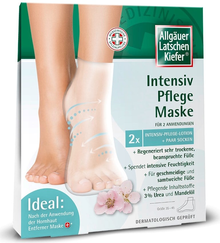 Allgäuer Latschen Kiefer Intensiv Pflege Maske für die Füße 1 Packung