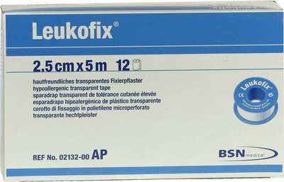 LEUKOFIX Verbandpfl.2,5 cmx5 m 12 St Pflaster