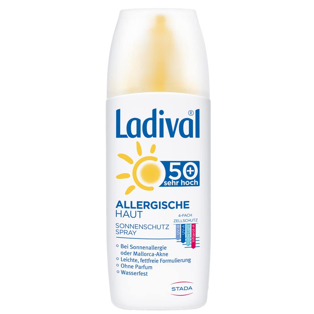 Ladival ALLERGISCHE HAUT SONNENSCHUTZ SPRAY LSF 50+ 150 ml Spray