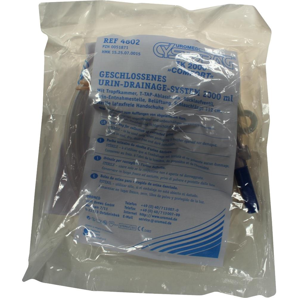 CYSTOBAG TK 2000 ml 4802 Beutel 1 St Beutel
