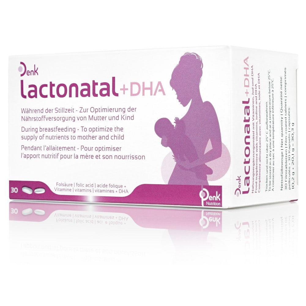 lactonatal+DHA Denk  2X30 St Tabletten