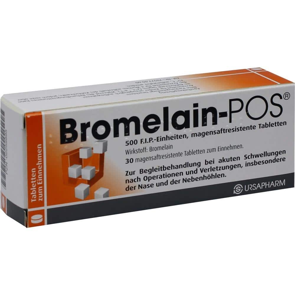 Bromelain-POS 30 St Tabletten magensaftresistent